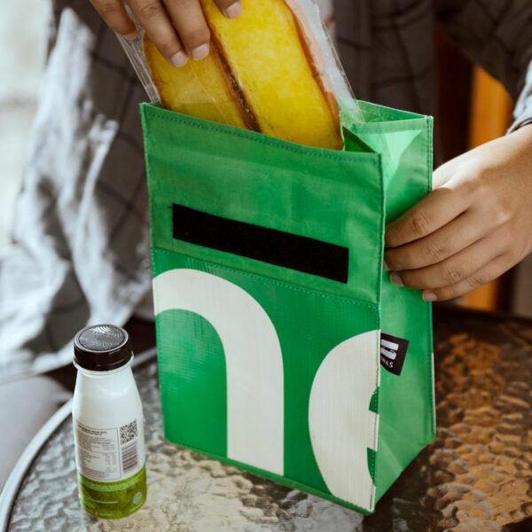 Zero Waste Lunch Bag From Recycled Materials