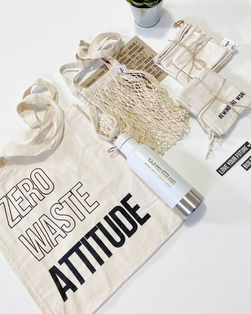 Τσάντα Πολλαπλών Χρήσεων Υφασμάτινη Zero Waste Attitude - Zero Waste προϊόντα