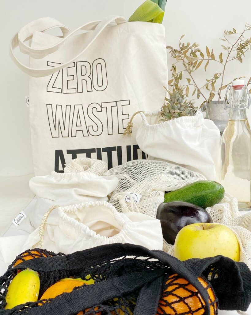 Τσάντα Πολλαπλών Χρήσεων Υφασμάτινη Zero Waste Attitude