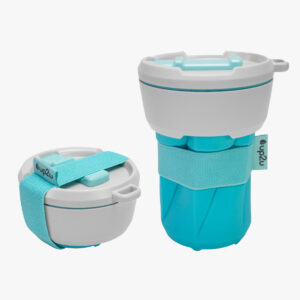 Αναδιπλούμενο Επαναχρησιμοποιούμενο Ποτήρι - Πτυσσόμενο ποτήρι Γαλάζιο