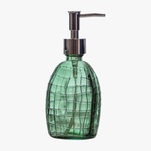 Liquid Soap Dispenser from Recycled Glass Noe Green Plastic Free Eco Friendly products