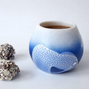 Handmade Porcelain Mug Pearl