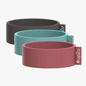 Silicone Band For Collapsible Cup Standard - Pink Blue Black