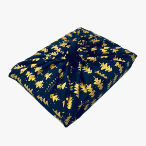 Furoshiki Gift Wrapping Fabric Medium Golden Trees