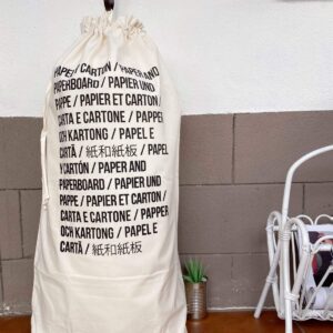 Υφασμάτινη Τσάντα Ανακύκλωσης Χαρτιού - Οργανικό βαμβάκι - Zero Waste