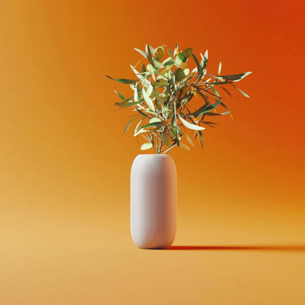 Decorative Vase 3D Printed Pille