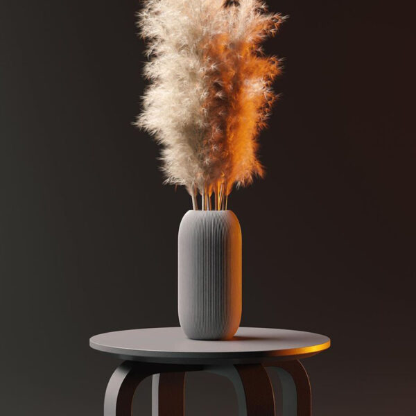 Decorative Vase 3D Printed Pille