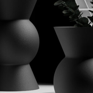 Διακοσμητικό Βάζο 3D Printed Bonbon - Διακοσμητικά βάζα μοντέρνα διακοσμητικά - zero waste προϊόντα