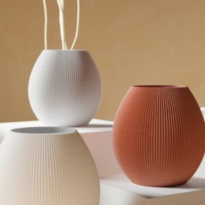 Διακοσμητικό Βάζο 3D Printed Rund - Zero Waste προϊόντα