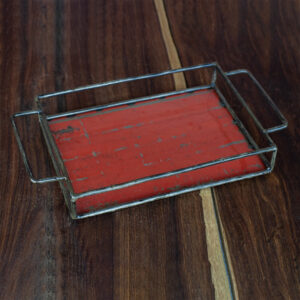 Tray From Upcycle Oil Barrels 30x20cm | Pandia Shop
