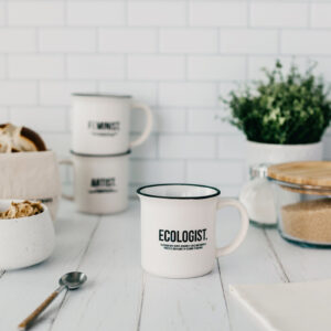 Κεραμική Κούπα Vintage 'Ecologist' | Pandia Shop
