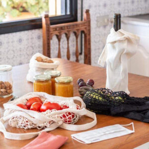 Οικολογική Υφασμάτινη Τσάντα Για Μεταφορά Μπουκαλιών | Pandia Shop