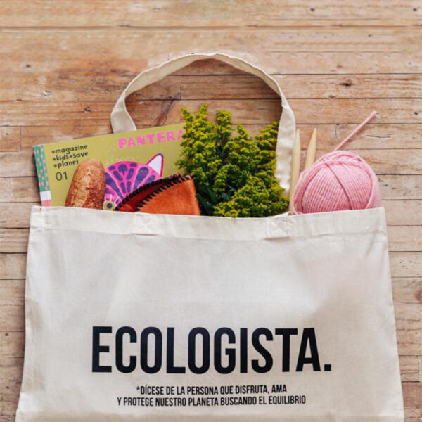 Τσάντα Πολλαπλών Χρήσεων Υφασμάτινη 'Ecologista' - zero waste προϊόντα για τα ψώνια | Pandia Shop