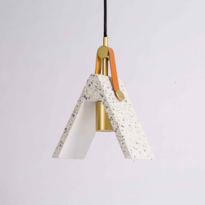 Φωτιστικό Οροφής Κρεμαστό Τσιμέντο Terrazzo Oppdal Σαλονιού - Τραπεζαρίας & Υπνοδωματίου - zero waste προϊόντα | Pandia Shop