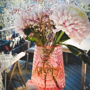 Βάζο από Ανακυκλωμένο Γυαλί 'Mia' XS - Zero Waste προϊόντα | Pandia Shop