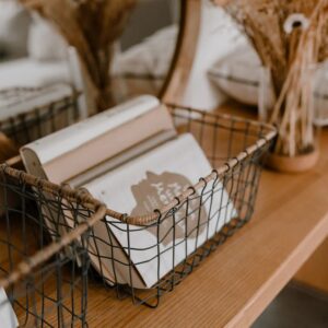 Συρμάτινο Διακοσμητικό Καλάθι Χειροποίητο - zero waste προϊόντα