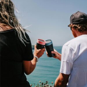 Ποτήρι Καφέ Από Ανακυκλωμένο Χαρτί Black and Faraway Blue 355ml - zero waste προϊόντα