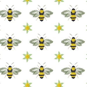 Χαρτί περιτυλίγματος δώρων με σχέδιο 'Μέλισσες' Βιοδιασπώμενο A3 - zero waste προϊόντα