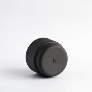 Κούπα Cappuccino Κεραμική Χειροποίητη Με Ανάγλυφη Υφή | Ανθρακί 120ml