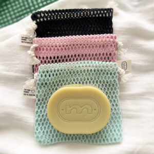 Πλεκτό Πουγκί Σαπουνιού Από Οργανικό Βαμβάκι XL | GOTS Certified