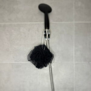 Σφουγγάρι Μπάνιου από Οργανικό Βαμβάκι - Μαύρο | Zero Waste & Χωρίς Πλαστικό