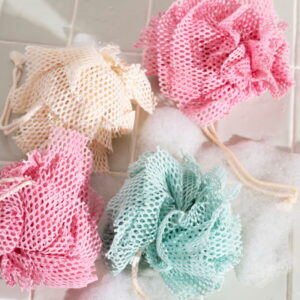 Σφουγγάρι Μπάνιου από Οργανικό Βαμβάκι - Μαύρο | Zero Waste & Χωρίς Πλαστικό